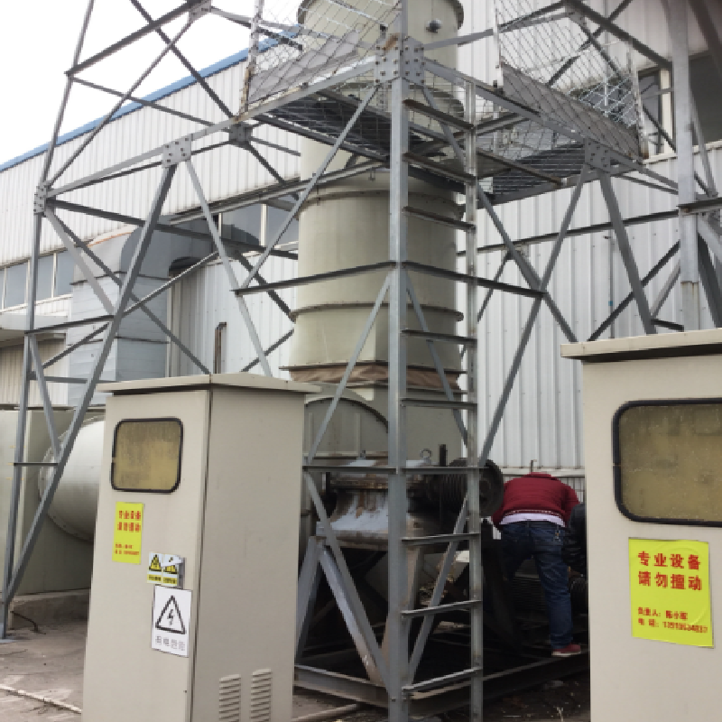護籠鋼爬梯工業(yè)品改造維修施工方案??